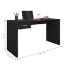 Ver imagem 7 de Kit Mesa de Computador e Estante Shanti Preto Trama