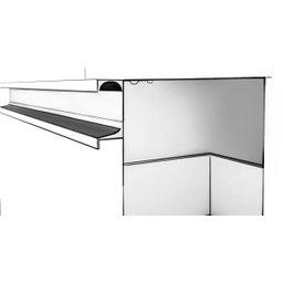 Gabinete De Banheiro 100% Mdf Messina 59 Cm Café - Mgm - 6