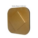 Ver mais imagens de Prato Giratório Centro de Mesa Tampo Tábua para Mesa 60 Cm Preto Laca