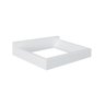 Prateleira Porta Livros Suporte Estante Nicho Decorativo Parede 2 peças Branco Laca - 8