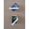 Prateleira Porta Livros Suporte Estante Nicho Decorativo Parede 2 peças Branco Laca - 3