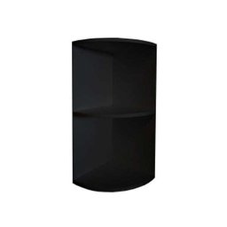 Cantoneira Nicho Prateleira de Canto Suspenso Multiuso Cozinha Preto Laca - 1