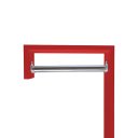 Ver imagem 6 de Cabideiro de Parede "j" Arara Camiseiro Porta Bolsas Vermelho Laca