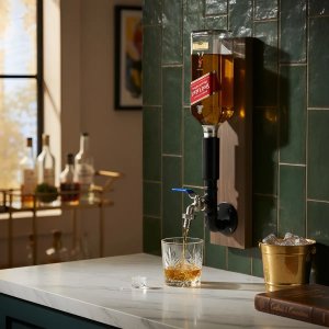 Dispenser Pingometro Parede Dosador Serve Bebidas Whisky Bar Adega Estilo Industrial