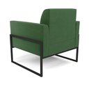 Ver imagem 5 de Poltrona Base Industrial Alta Preto Marisa Suede D03 - D’Rossi Verde