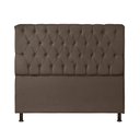 Ver imagem 4 de Cabeceira Estofada Box King Londres 1,95cm Vamfer Estofados Suede Cinza Claro