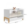 Berço Mini Cama Fantasia Branco - Qmovi - 3