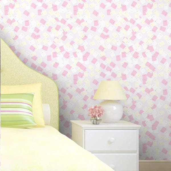 Papel de Parede Marshmallow - 0,58 x 2,50 metros - 2