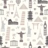 Papel de Parede Monumentos Historicos - 0,58 x 2,50 metros - 1