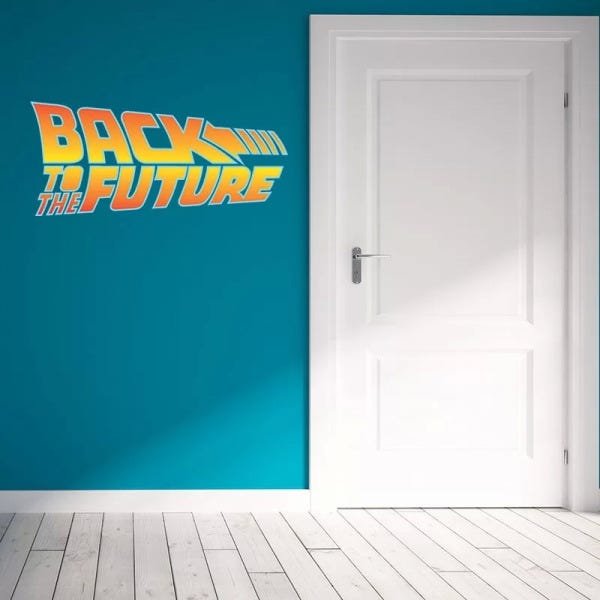 Adesivo de Parede Back to the Future - 1