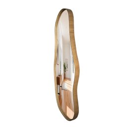 Espelho Orgânico Bali em Lamina Natural de Madeira 100x50 - 4