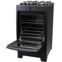 Ver imagem 5 de Fogão 4 Bocas Preto com Mesa de Vidro e Timer Digital Dako Supreme Black Glass Bivolt