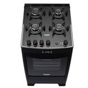 Ver imagem 3 de Fogão 4 Bocas Preto com Mesa de Vidro e Timer Digital Dako Supreme Black Glass Bivolt