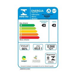 Fogão 4 Bocas Preto com Mesa de Vidro e Timer Digital Dako Supreme Black Glass Bivolt - 7