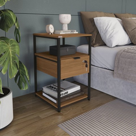 Modulo Auxiliar 1 Gaveta com Chave Industrial