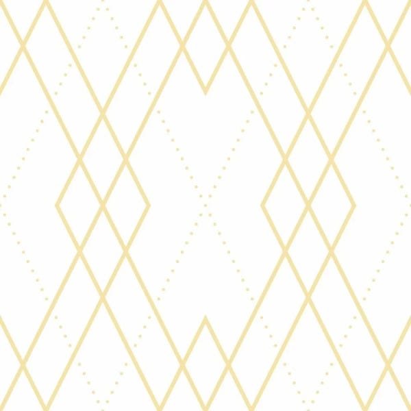 Papel de Parede Louie Gold - 0,58 x 3,00 metros - 1