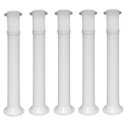 Ver imagem 1 de Poste Balizador Luminária Casa Jardim 75cm Branco Kit 5