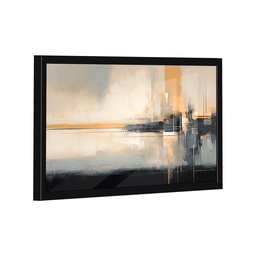 Quadro Decorativo Abstract Neutral Colors - 4