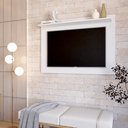 Ver imagem 6 de Painel Columbia 01 Prateleira P/ Tv Ate 50 Pol.:branco