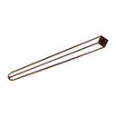 Ver imagem 4 de Kit 2 Pés de Metal 60 CM Hairpin Legs Mesa de Canto Aparador Bronze
