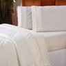 Jogo de Cama Lençol Mônaco Fitado com Fronhas King 04 Peças - Tecido Listrado Percal 300 Fios Acetin - 2