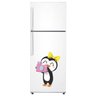 Adesivo de Geladeira Pinguim Fotografo - 40x56 cm - 1