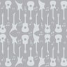 Papel de Parede Guitar Music - 0,58 x 2,50 metros - 1
