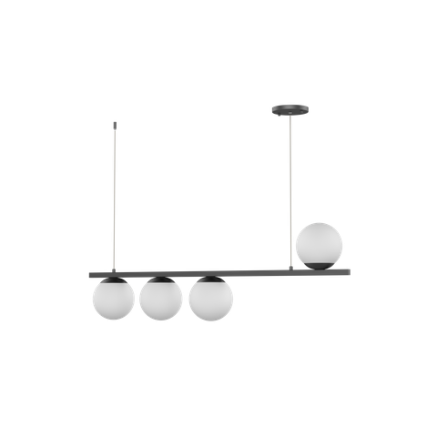 Pendente Lustre Luminária Globo de Vidro
