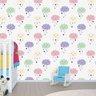 Papel de Parede Nuvens Fofas - 0,58 x 3,00 metros - 2