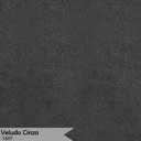 Ver imagem 7 de Kit 6 Cadeiras de Jantar Estofada Lille Base Preta Veludo Cinza - Montanaris Decor