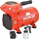 Ver imagem 2 de Mini Compressor De Ar Direto Tufão Bivolt + Pistola Pintura - 110V/220V (Bivolt)