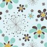 Papel de Parede Floral Roga - 0,58 x 3,00 metros - 1