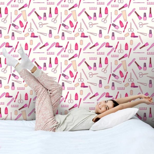 Papel de Parede Acessórios Femininos - 0,58 x 2,50 metros - 2