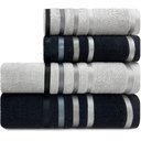 Ver imagem 1 de Jogo de Toalhas 4 Peças Banhão Gigante + Rosto Fio Penteado Lumina Karsten - Emcompre