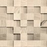 Papel de Parede Cubos de madeira - 0,58 x 3,00 metros - 1