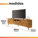 Ver imagem 3 de Rack Bancada para TV até 80 Polegadas 2m Delta