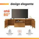 Ver mais imagens de Rack Bancada para TV até 80 Polegadas 2m Delta
