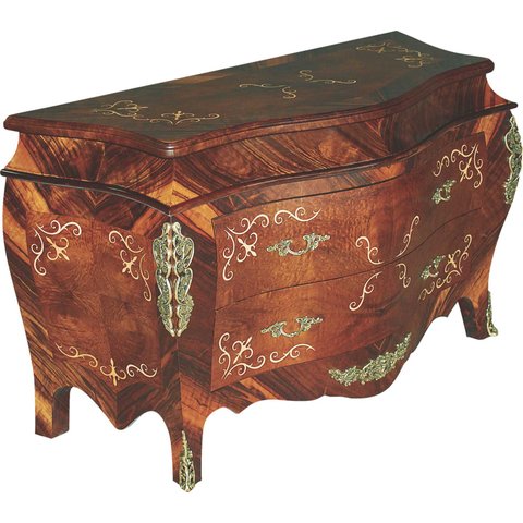 Cômoda Bombe 135x054x077cm