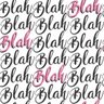 Papel de Parede Blah Blah - 0,58 x 3,00 metros - 1