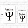 Placa Decorativa Psicologia - 30x45 cm - 2