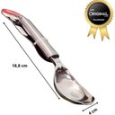 Ver imagem 2 de 2 Colheres de Pegar Sorvete Bola Inox Profissional Pegador Concha Açai