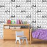 Papel de Parede Blah Blah Clean - 0,58 x 2,50 metros - 2