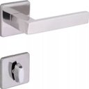 Ver imagem 1 de Fechadura Banheiro Quadra 5098594/55 - Inox Polido Arouca