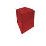 Puff Quadrado Vermelho – Moderno, Confortável e Versátil - 1