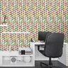 Papel de Parede Retro Color - 0,58 x 2,50 metros - 2