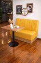 Ver imagem 2 de Booth Lugano Premium Design Moderno Luxo - Corano:Amarelo/1,20m