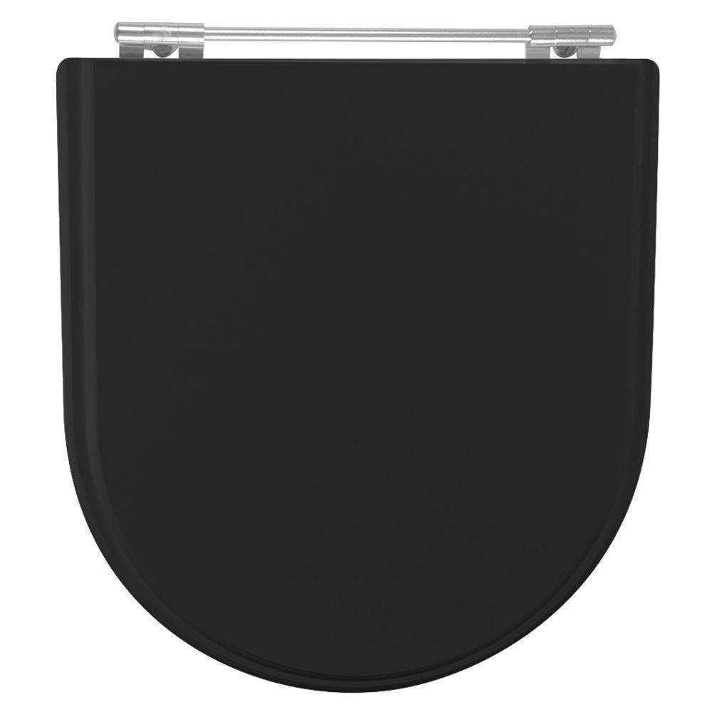 Tampa de Vaso Calypso Preto para Bacia Incepa 6lpf - 1