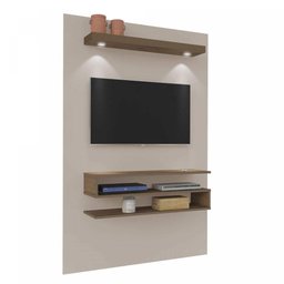 Painel para TV até 42 Polegadas com LED Nexus Artely Off White/Pinho - 2
