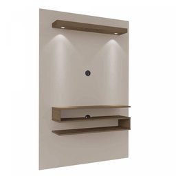 Painel para TV até 42 Polegadas com LED Nexus Artely Off White/Pinho - 3