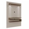 Painel para TV até 42 Polegadas com LED Nexus Artely Off White/Pinho - 3